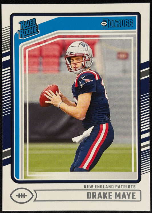 Drake Maye Donruss Rated Rookie