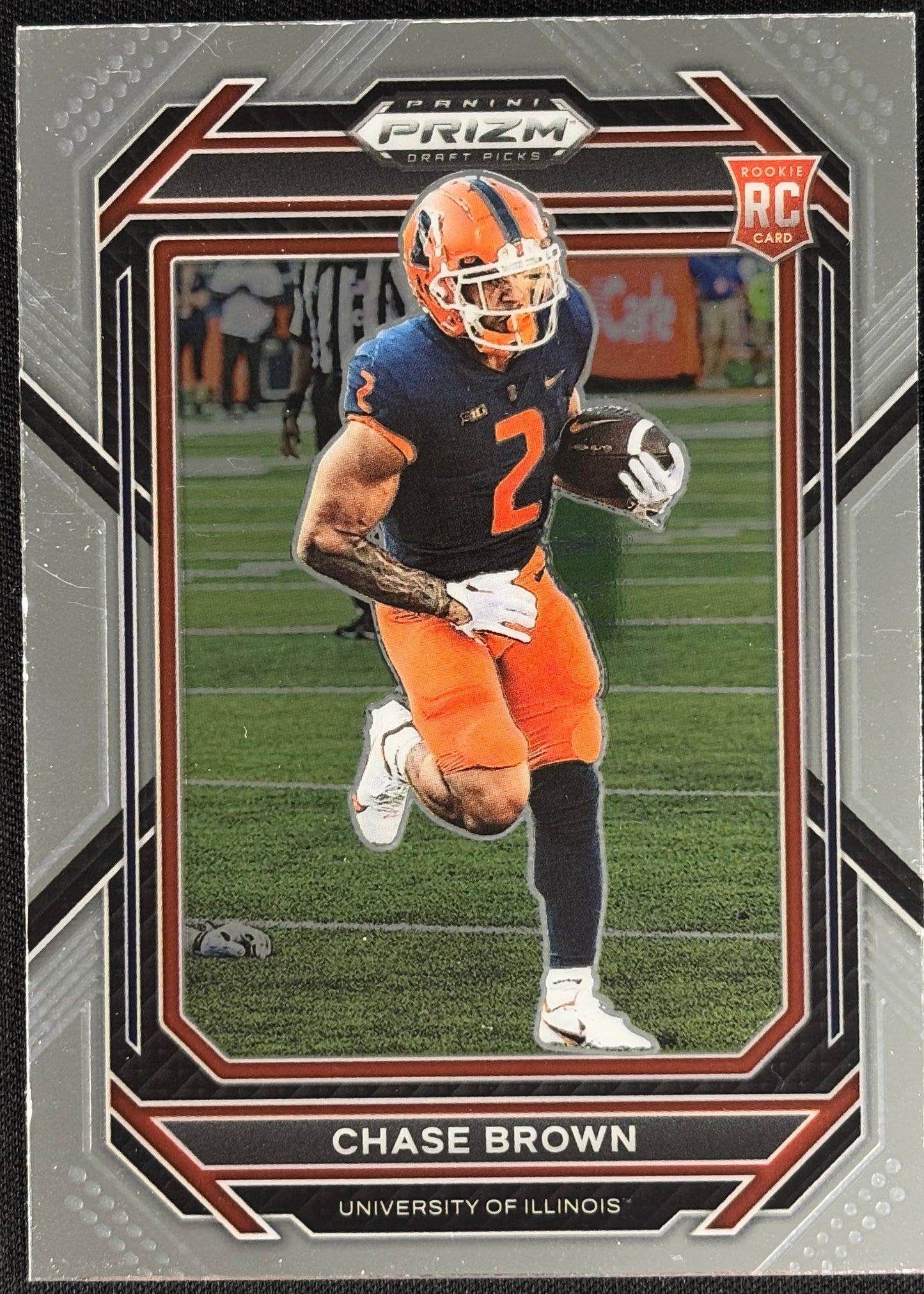 Chase Brown Prizm Draft Rookie Bengals