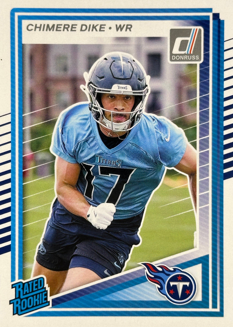 Chimere Dike Rated Rookie Donruss Packers