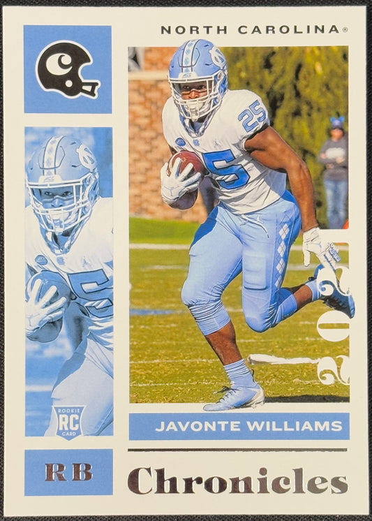 Javonte Williams Chronicles Draft Rookie