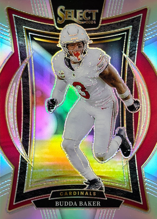*Damaged* Budda Baker  Silver Select Concourse *Print Line* Cardinals