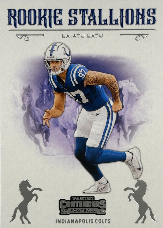 Laiatu Latu Rookie Stallions Contenders Colts