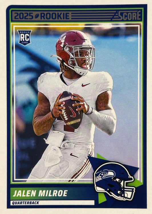 Jalen Milroe Score Rookie Seahawks