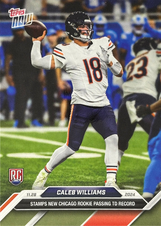 Caleb Williams Topps Now #14 Rookie Bears