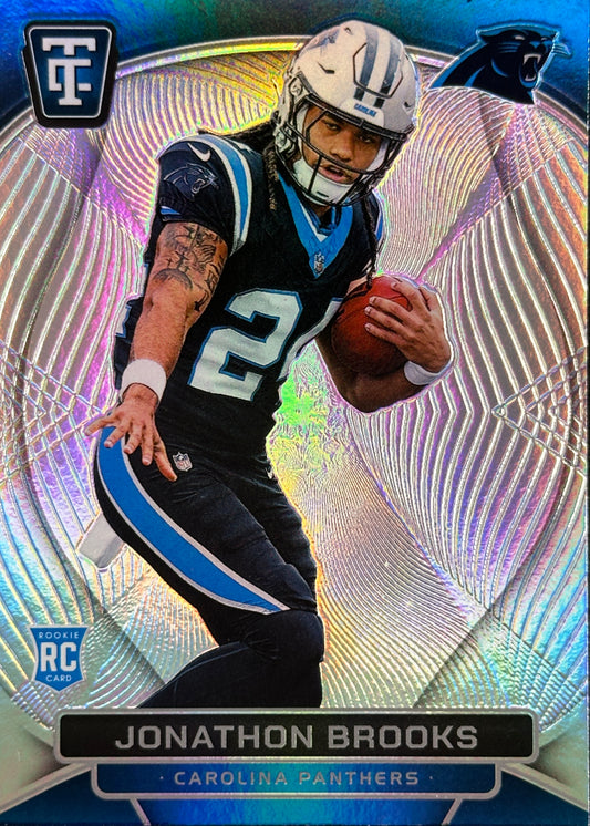 Jonathan Brooks Silver Totally Certified Panthers