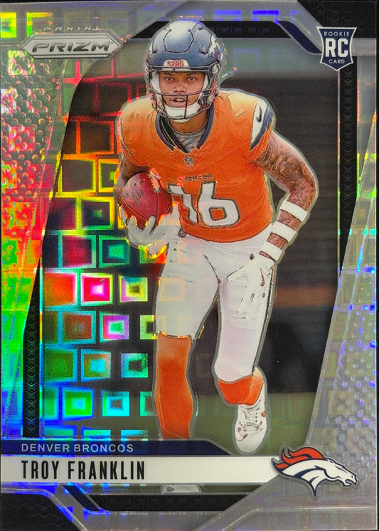 Troy Franklin Prizm Pandora /400 Rookie