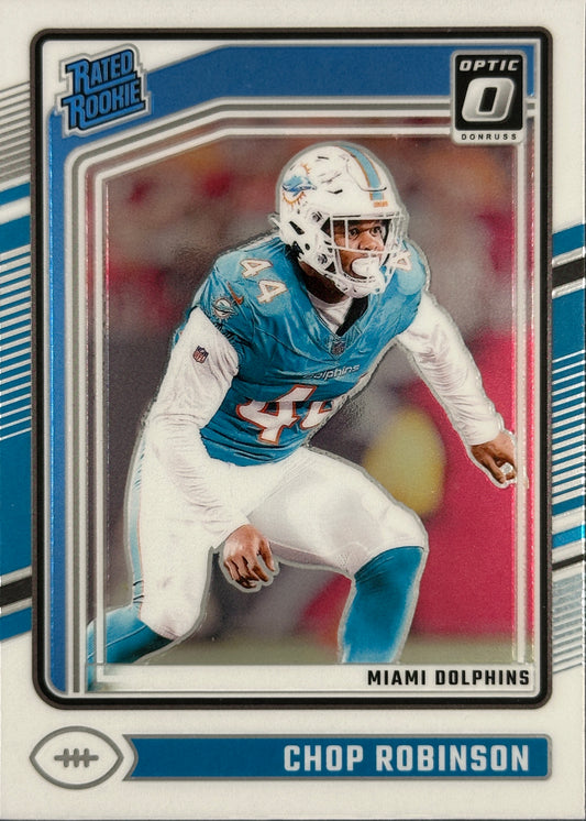 Chop Robinson Optic Rated Rookie Dolphins