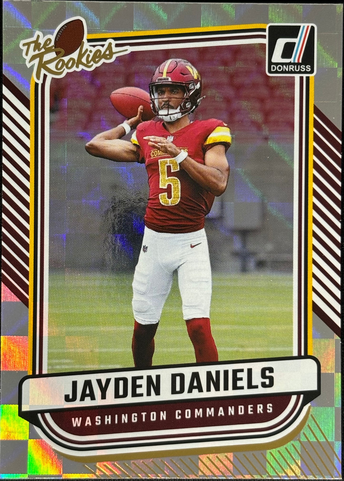 Jayden Daniels Donruss The Rookies