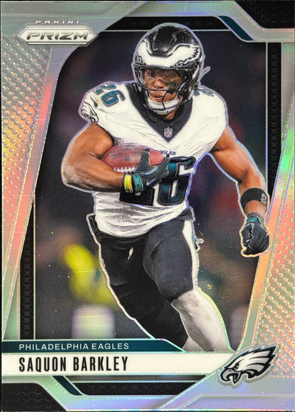 Saquon Barkley Prizm Silver