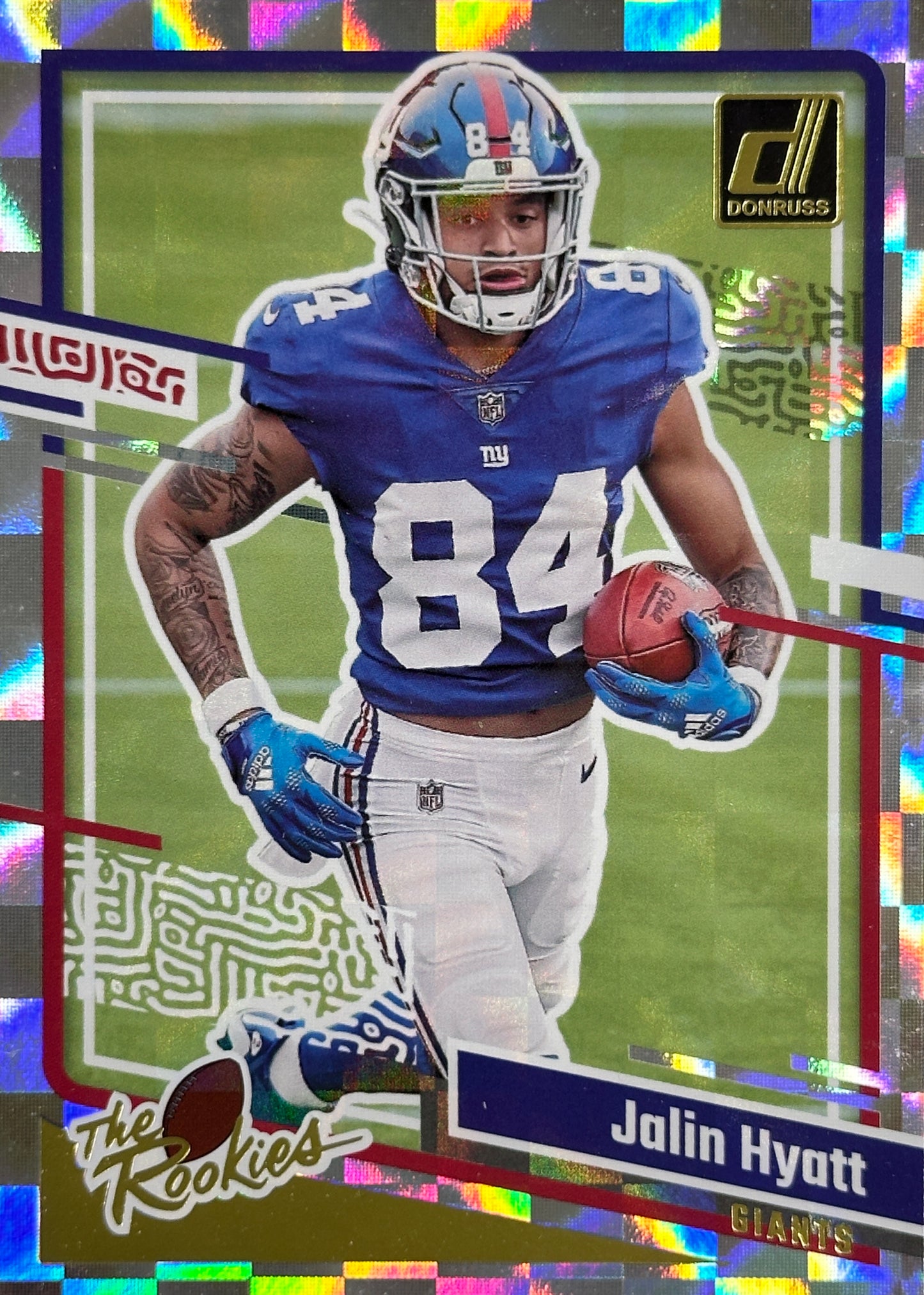 Jalin Hyatt The Rookies Donruss Bills Giants