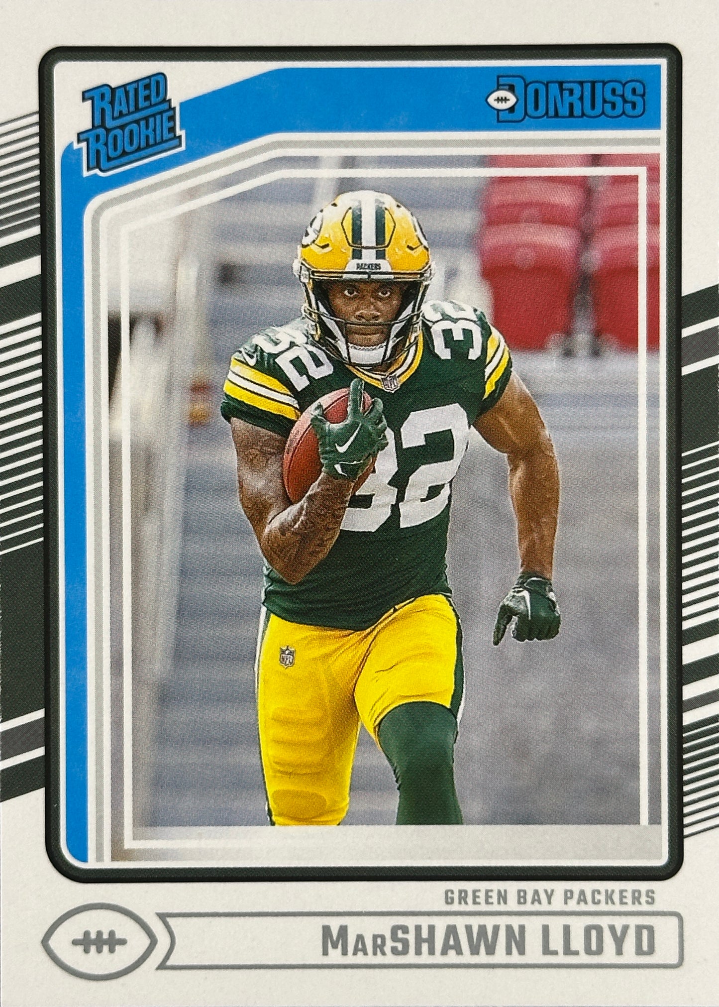 MarShawn Lloyd Donruss Rated Rookie Packers