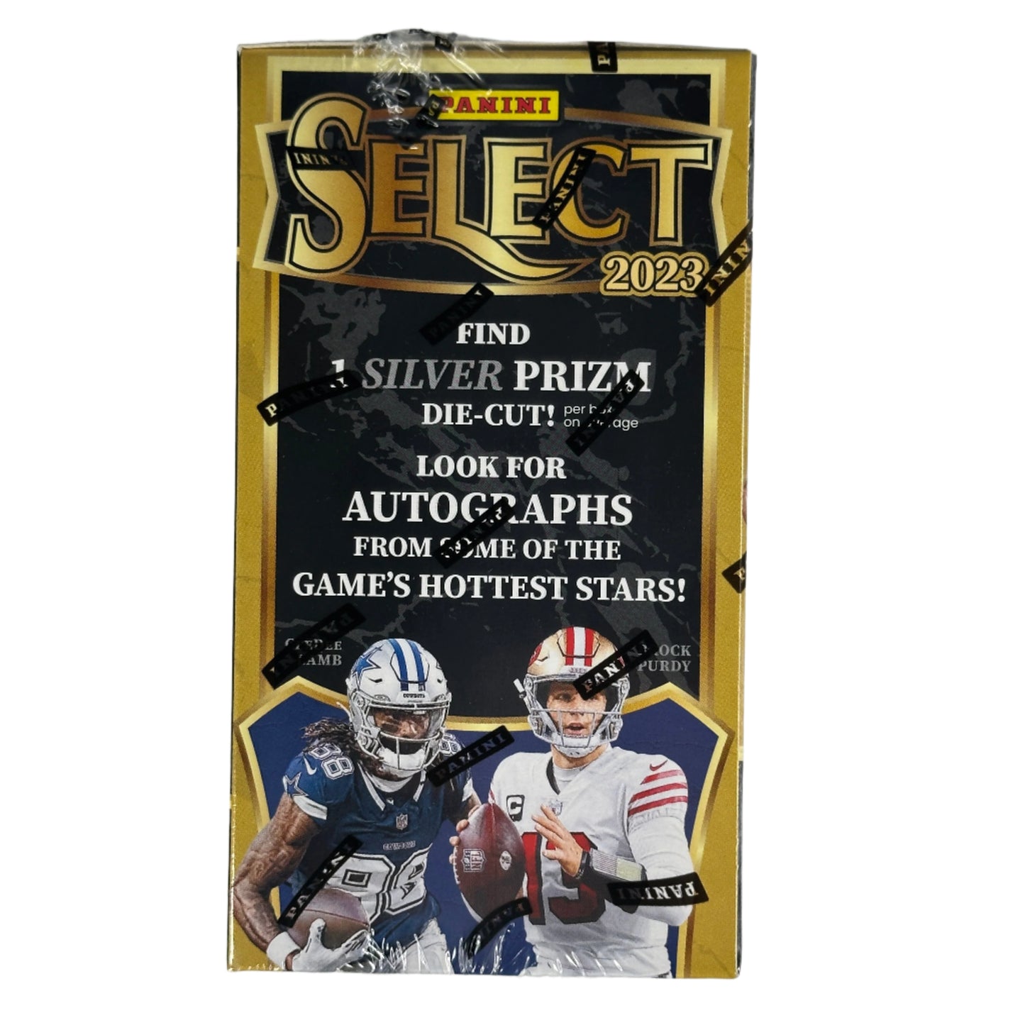 2023 Panini Select Football 6 Pack Blaster Box (Red and Blue Prizm Die-Cuts)