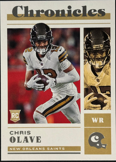Chris Olave Chronicles Rookie Saints