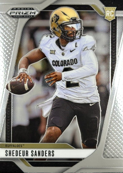 Shedeur Sanders Prizm Draft Rookie Panthers