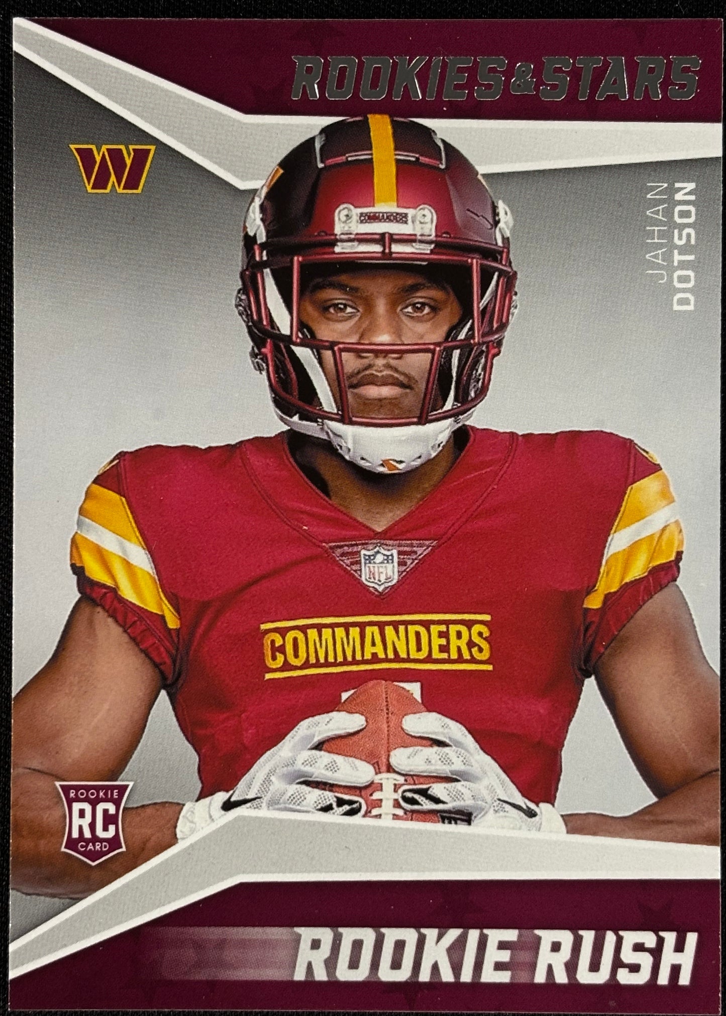 Jahan Dotson Rookie Rush Sports Card