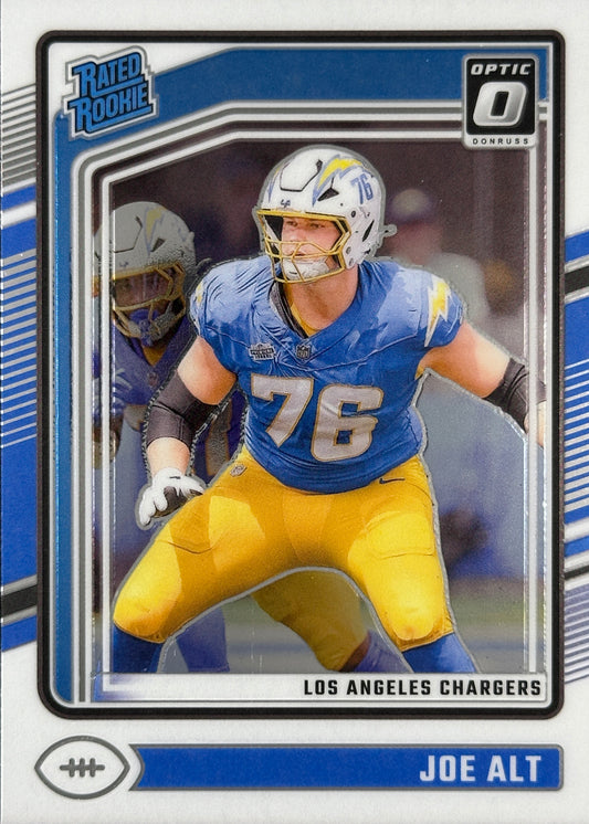 Joe Alt Rated Rookie Optic Chargers