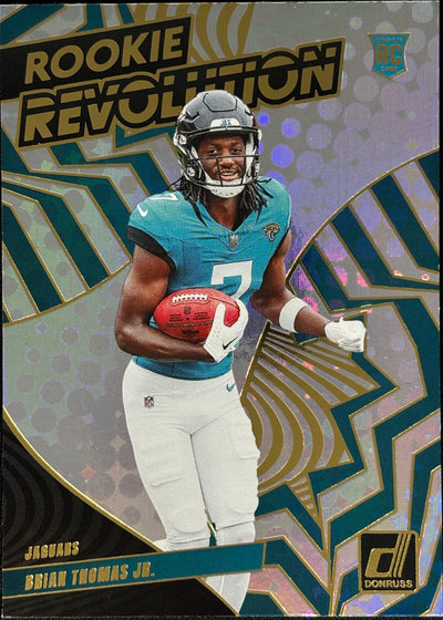 Brian Thomas Jr. Rookie Revolution Jaguars Sports Card