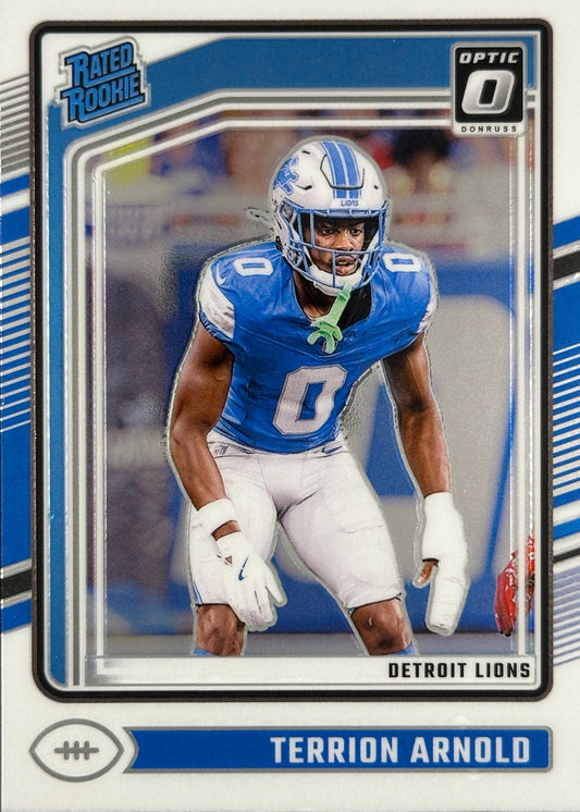 Terrion Arnold Optic Rated Rookie Lions