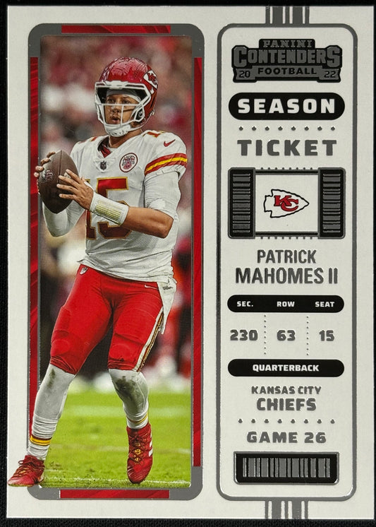 Patrick Mahomes Contenders Ticket