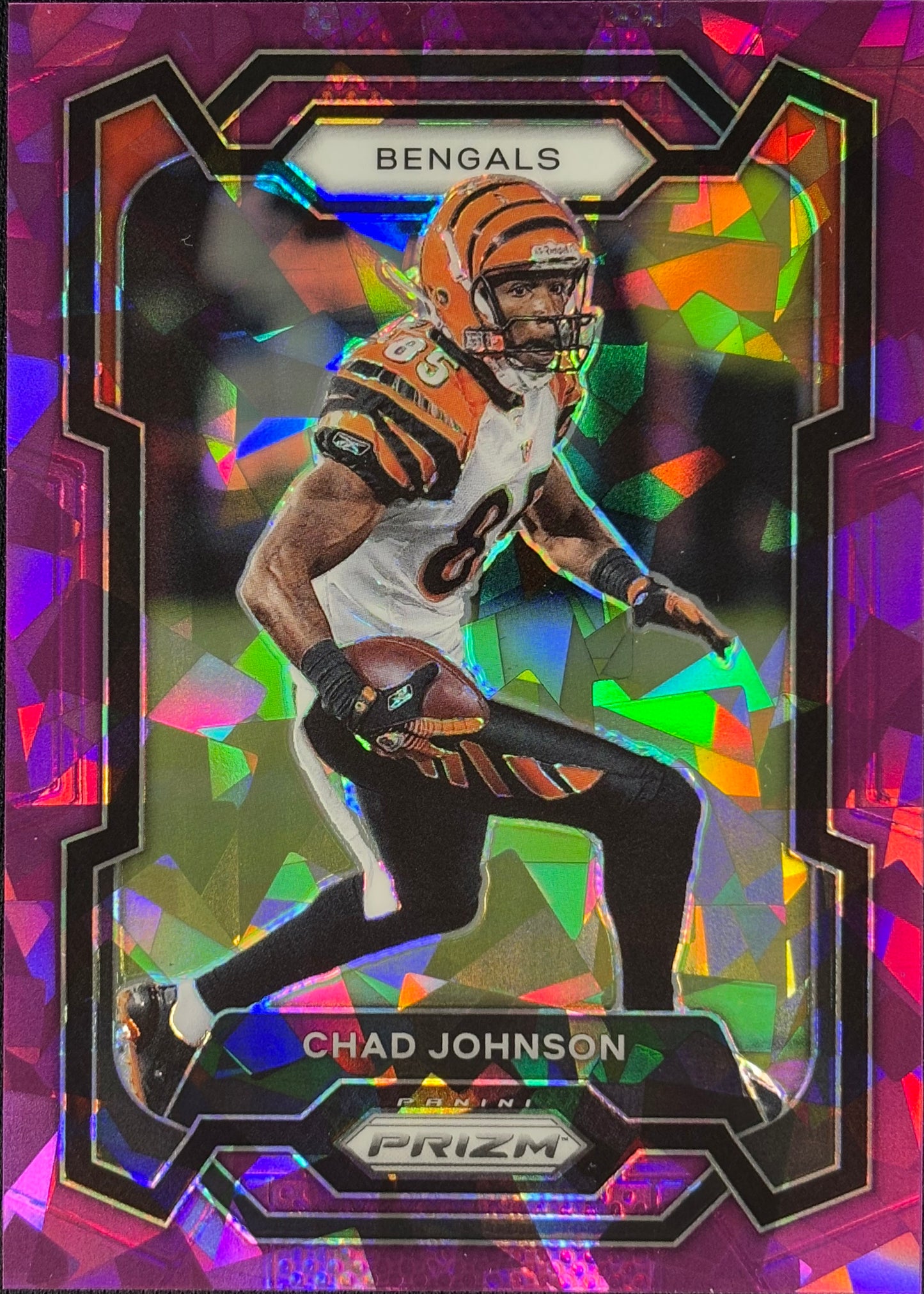 Chad Johnson Prizm Purple Ice /225