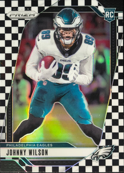 *Damaged* Johnny Wilson Prizm Checkerboard Rookie