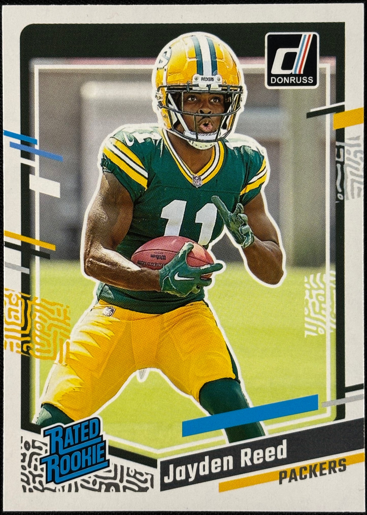 Jayden Reed Donruss Rated Rookie Packers