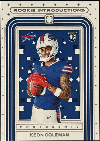 Keon Coleman Photogenic Rookie Introductions