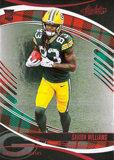 Savion Williams Holiday Absolute Rookie Packers