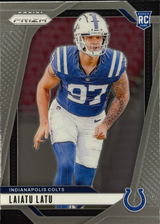Laiatu Latu Prizm Rookie Colts