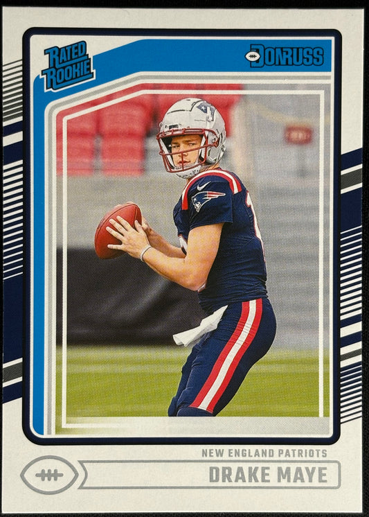 Drake Maye Donruss Rated Rookie