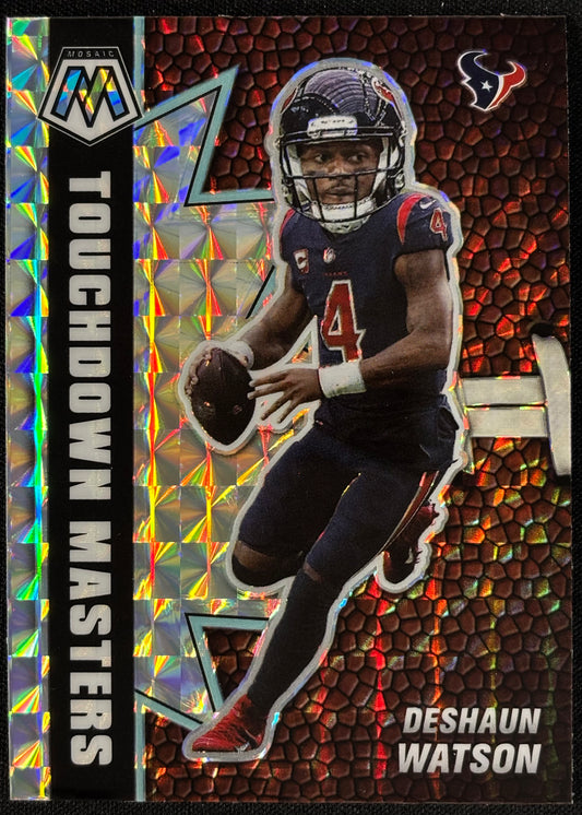 Deshaun Watson Mosaic Touchdown Masters Prizm