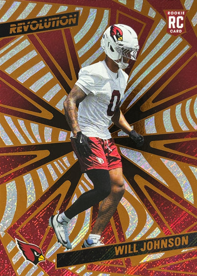Will Johnson Revolution Rookie Cardinals