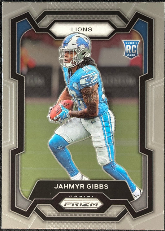 Jahmyr Gibbs Prizm Rookie Lions
