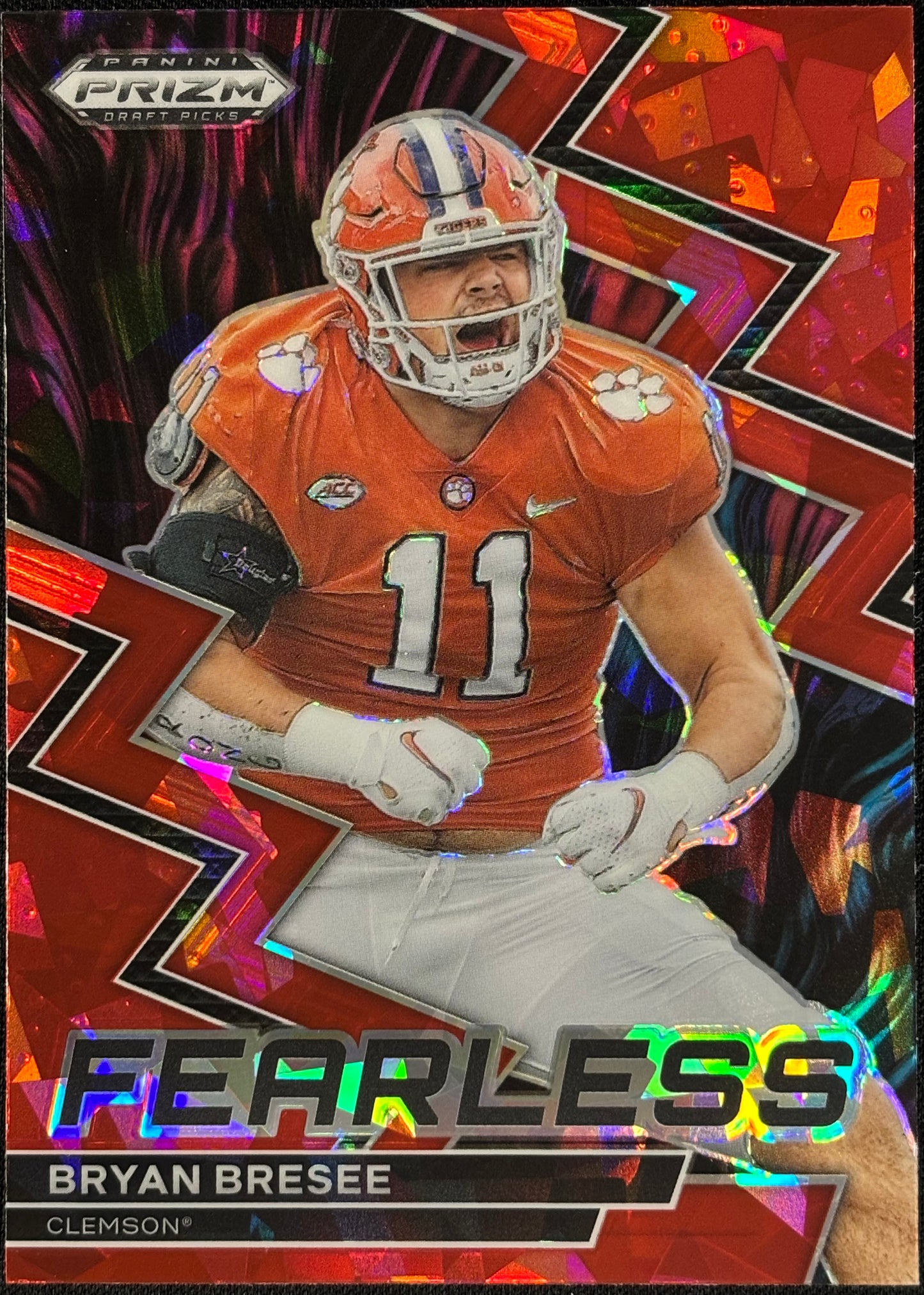 Bryan Breese Prizm Draft Fearless Red Ice