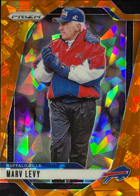 Marv Levy Prizm Orange Ice