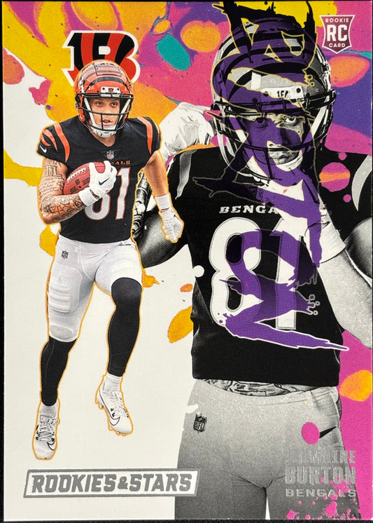 Jermaine Burton Exclusive Rookie Bengals