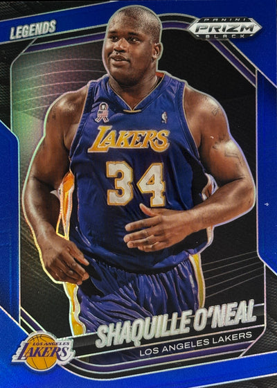 Shaquille O’Neal Prizm Black Blue /199