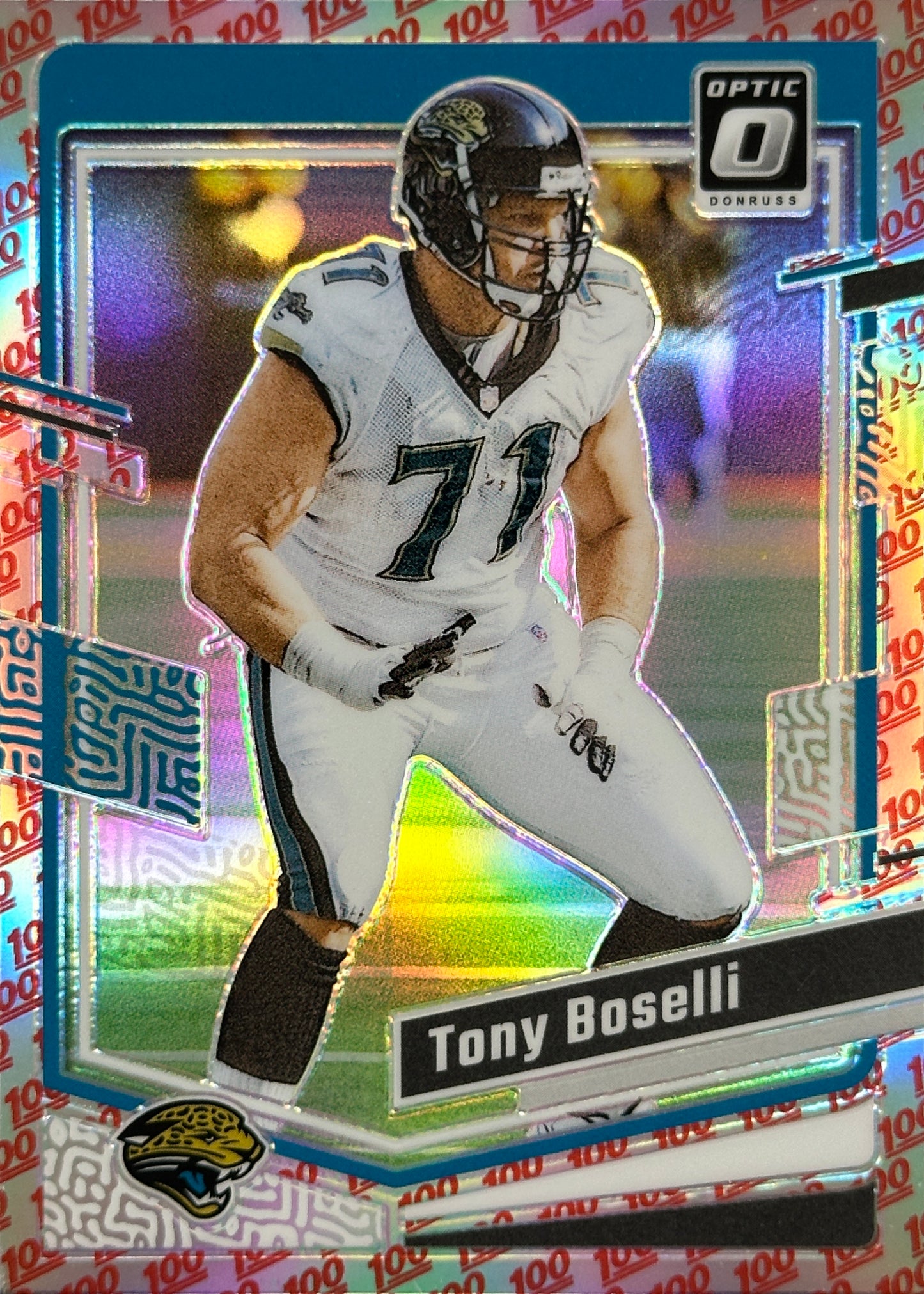 Tony Boselli 100 Emoji Optic Jaguars