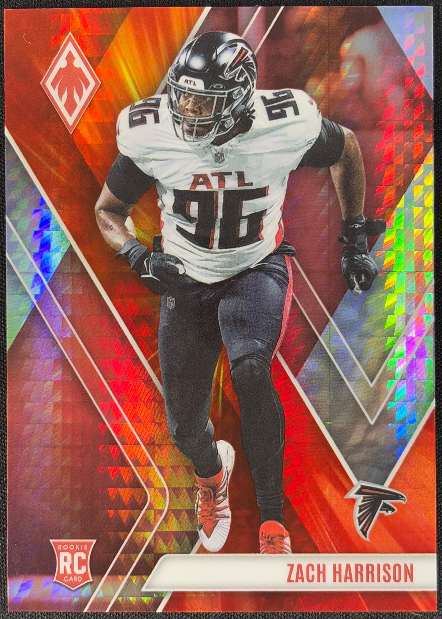 Zach Harrison Phoenix Fire Burst /340 Rookie