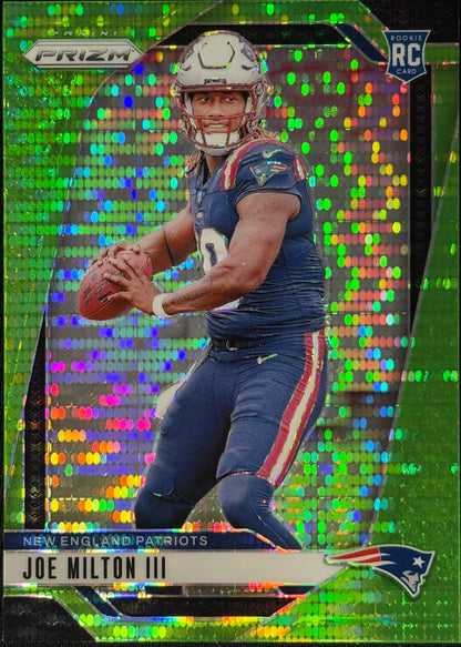 Joe Milton II Prizm Green Pulsar Rookie