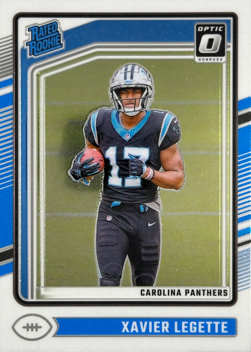 Xavier Legette Optic Rated Rookie Panthers