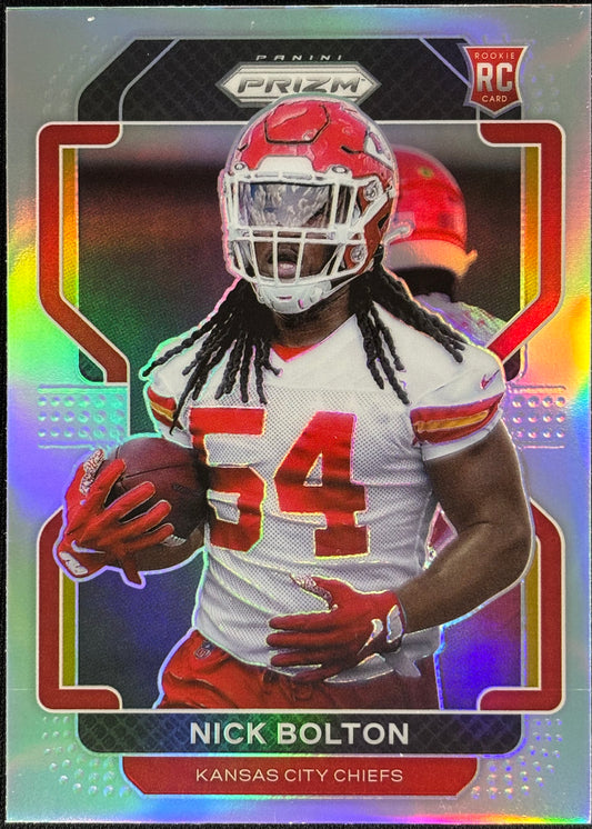 Nick Bolton Prizm Silver Rookie