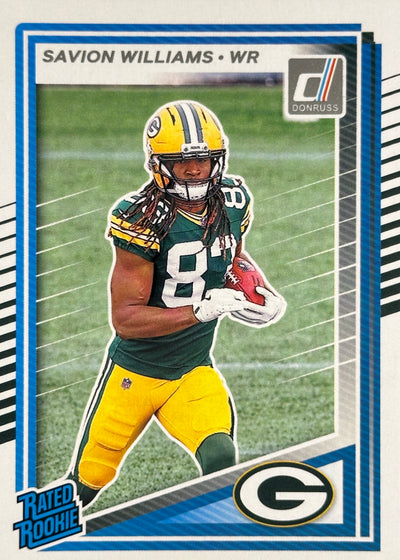 Savion Williams Rated Rookie Donruss Packers