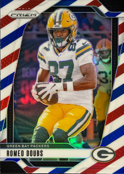 Romeo Doubs Prizm Red White Blue