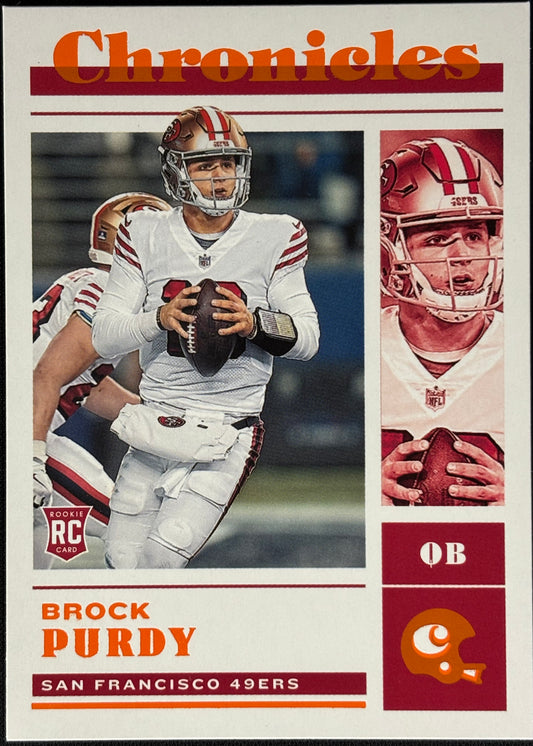 Brock Purdy Chronicles Orange Rookie 49ers