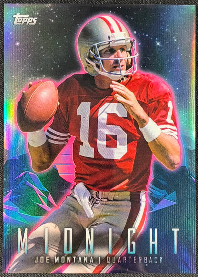 Joe Montana Midnight Topps Composite 49ers