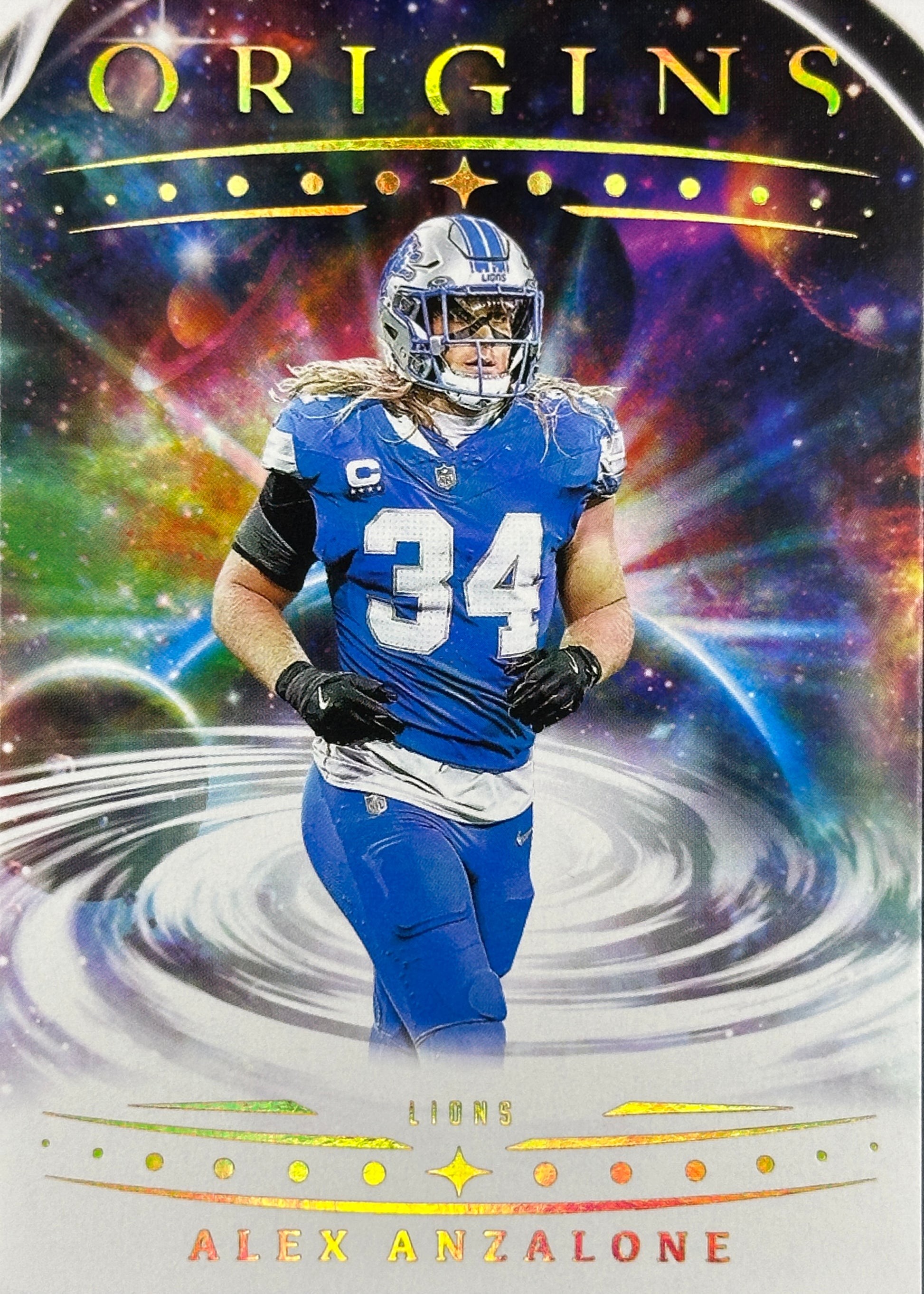 Alex Anzalone Origins Lions Sports Card