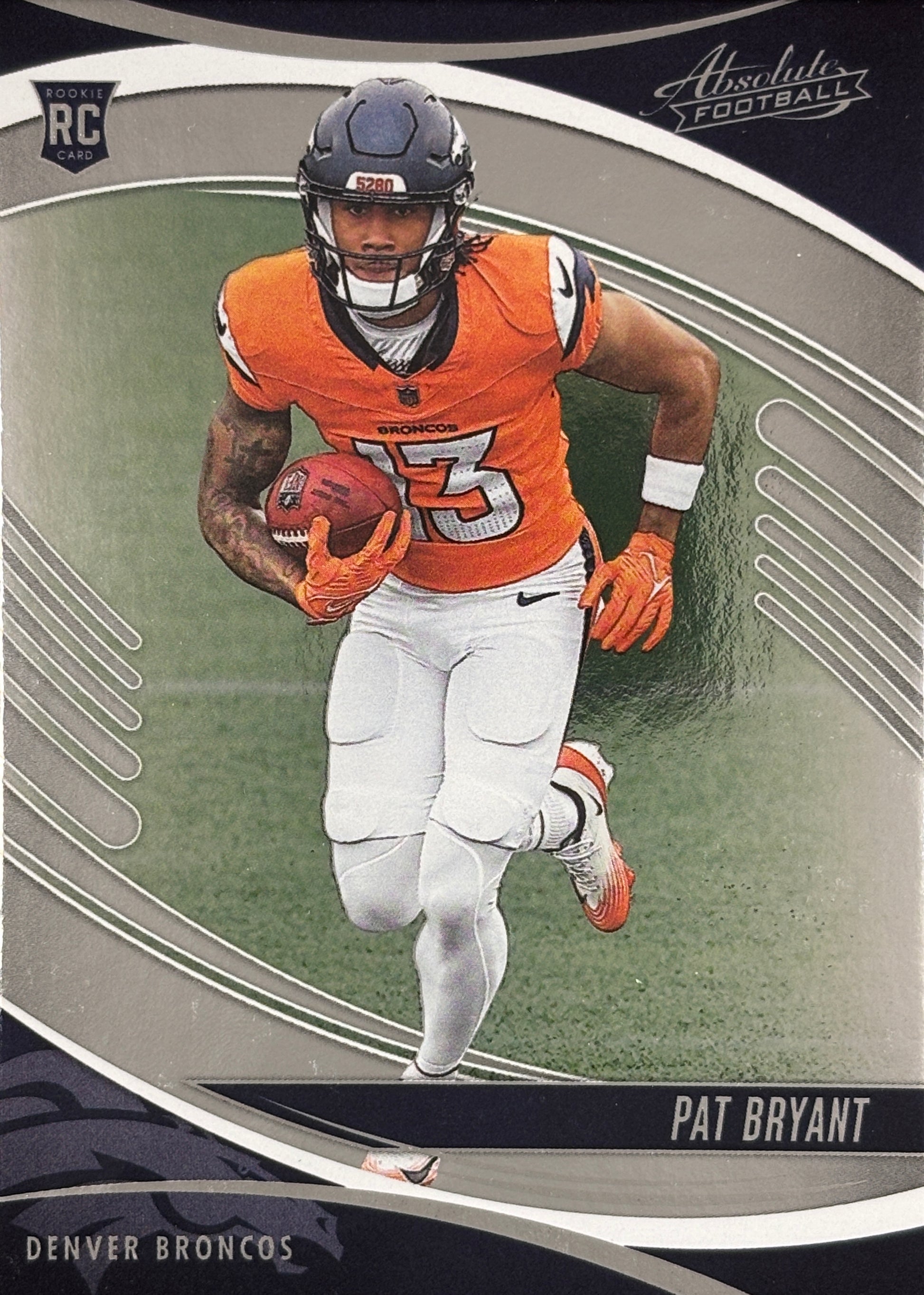 Pat Bryant Absolute Rookie Broncos Sports Card