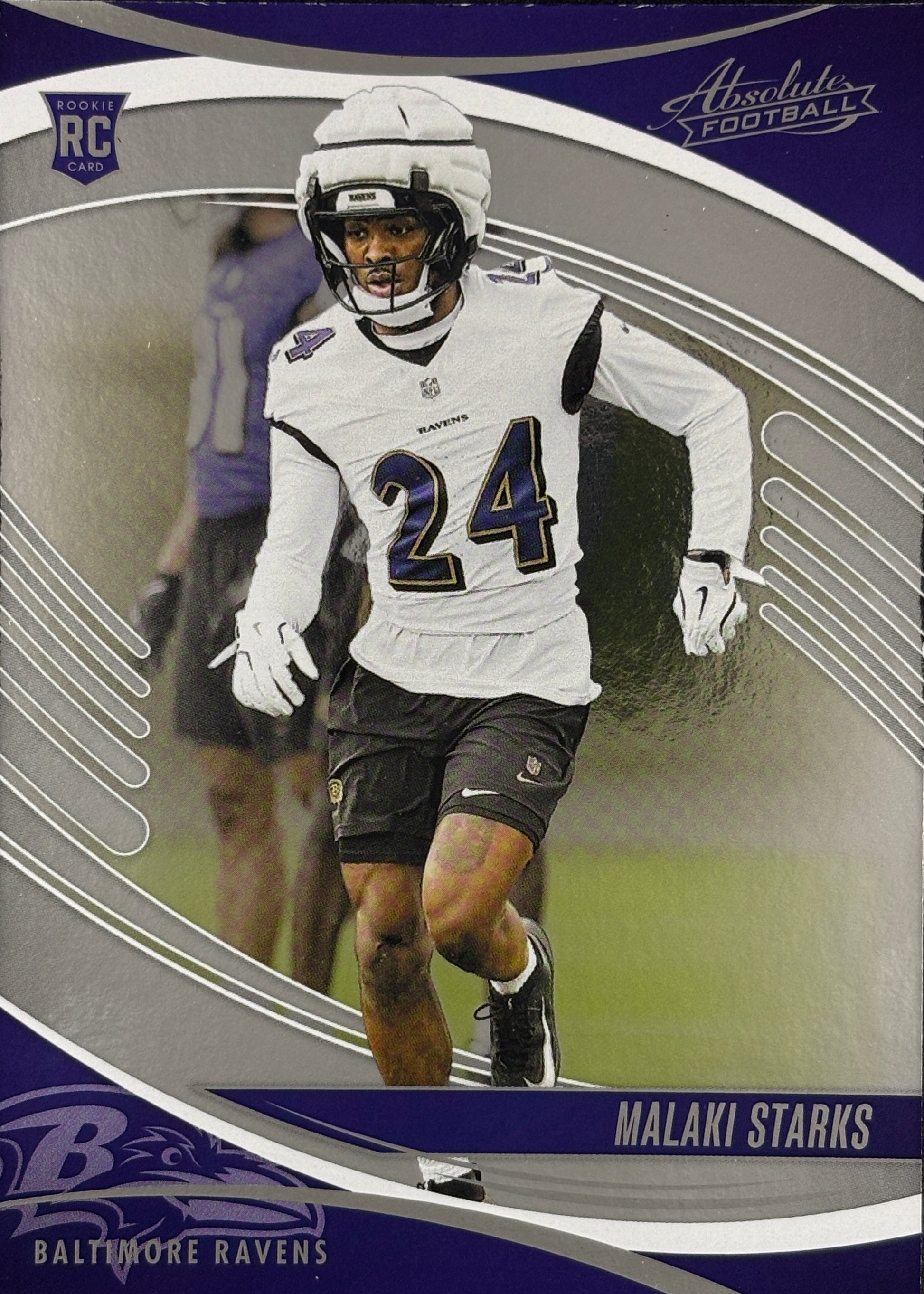 Malaki Starks Absolute Rookie Ravens Sports Card