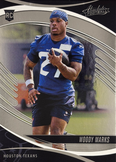 Woody Marks Absolute Rookie Texans Sports Card